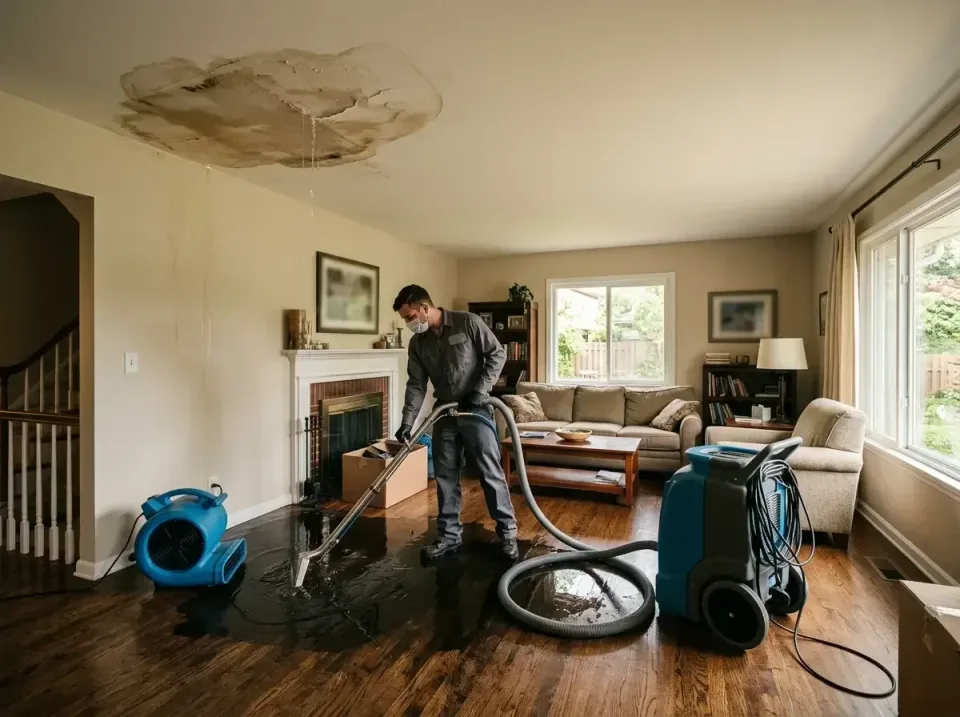 attic-pipe-burst-ceiling-drip-008 — frequently asked questions, Water Damage Restoration & Carpet Care in West Haven-Sylvan,…